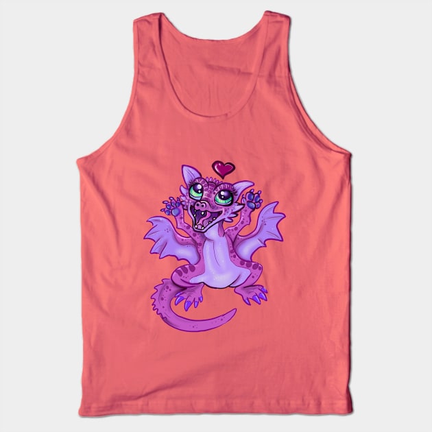 Baby Dragon Love Tank Top by Shadowind